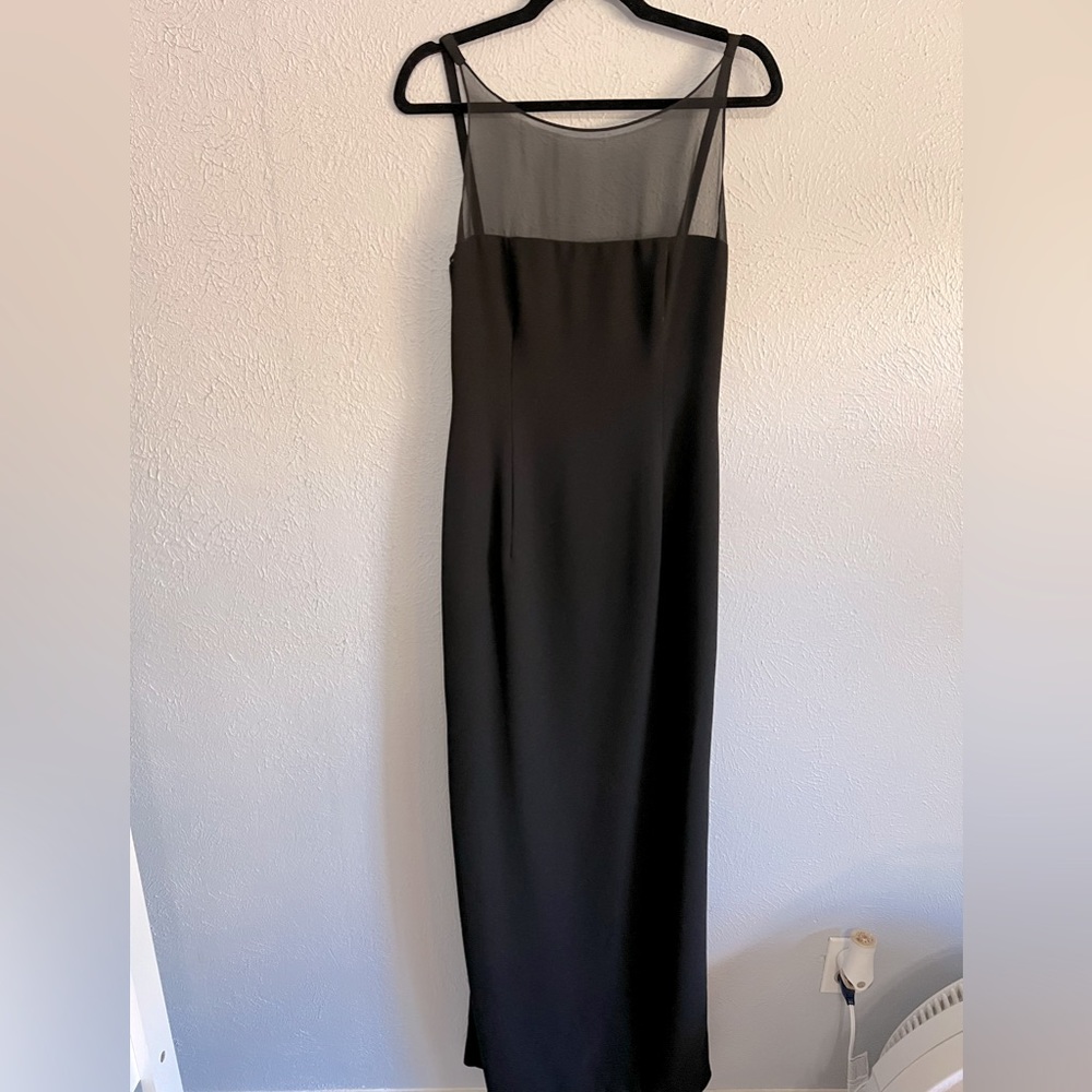 Black formal dress